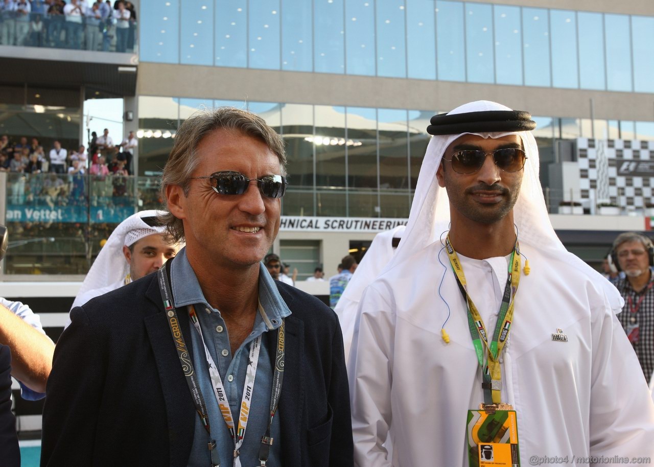 GP ABU DHABI, 13.11.2011- Gara, Roberto Mancini (ITA), Coach of Manchester City