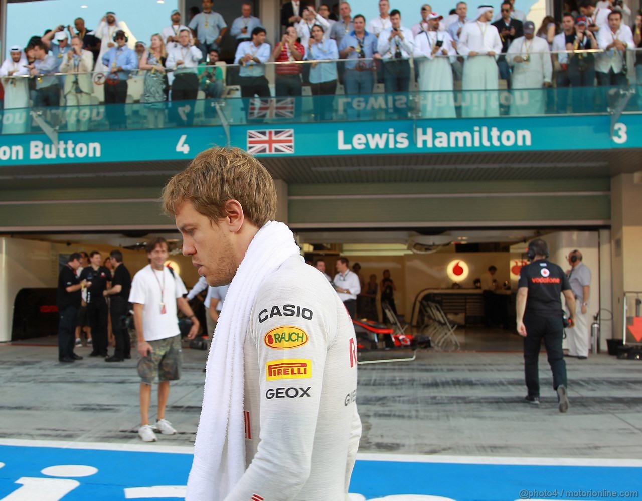 GP ABU DHABI, 13.11.2011- Gara, Sebastian Vettel (GER), Red Bull Racing, RB7