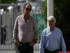 GP ABU DHABI, 13.11.2011- Gerard Berger (AU), Ex F1 Driver e Bernie Ecclestone (GBR), President e CEO of Formula One Management  