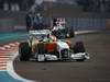 GP ABU DHABI, 13.11.2011- Gara, Adrian Sutil (GER), Force India F1 Team, VJM04 