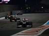 GP ABU DHABI, 13.11.2011- Gara, Rubens Barrichello (BRA), Williams FW33 davanti a Felipe Massa (BRA), Ferrari, F-150 Italia 