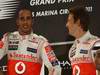 GP ABU DHABI, 13.11.2011- Gara, Lewis Hamilton (GBR), McLaren  Mercedes, MP4-26 vincitore e Jenson Button (GBR), McLaren  Mercedes, MP4-26 terzo 