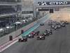 GP ABU DHABI, 13.11.2011- Gara, Start of the race 