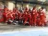 GP ABU DHABI, 13.11.2011- Gara, Pit Stop, Fernando Alonso (ESP), Ferrari, F-150 Italia 