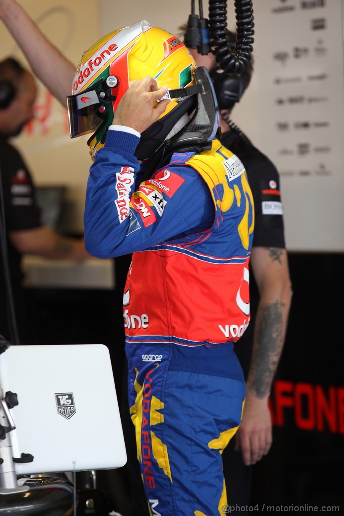 GP ABU DHABI, 12.11.2011- Prove Libere 3, Sabato, Lewis Hamilton (GBR), McLaren  Mercedes, MP4-26 