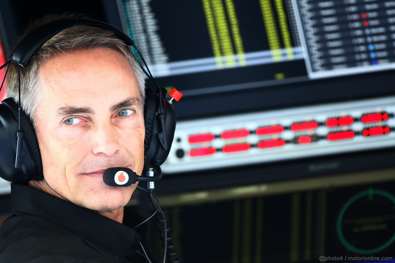 GP ABU DHABI, 12.11.2011- Prove Libere 3, Sabato, Martin Whitmarsh (GBR), Chief Executive Officer Mclaren 