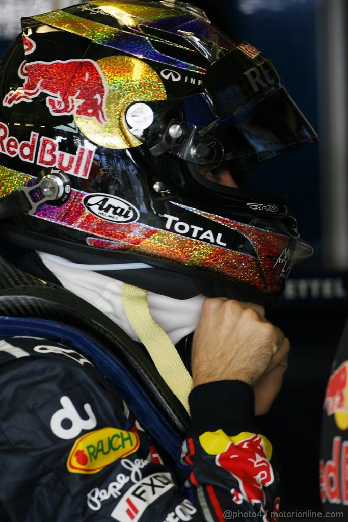 GP ABU DHABI, 12.11.2011- Prove Libere 3, Sabato, Sebastian Vettel (GER), Red Bull Racing, RB7 