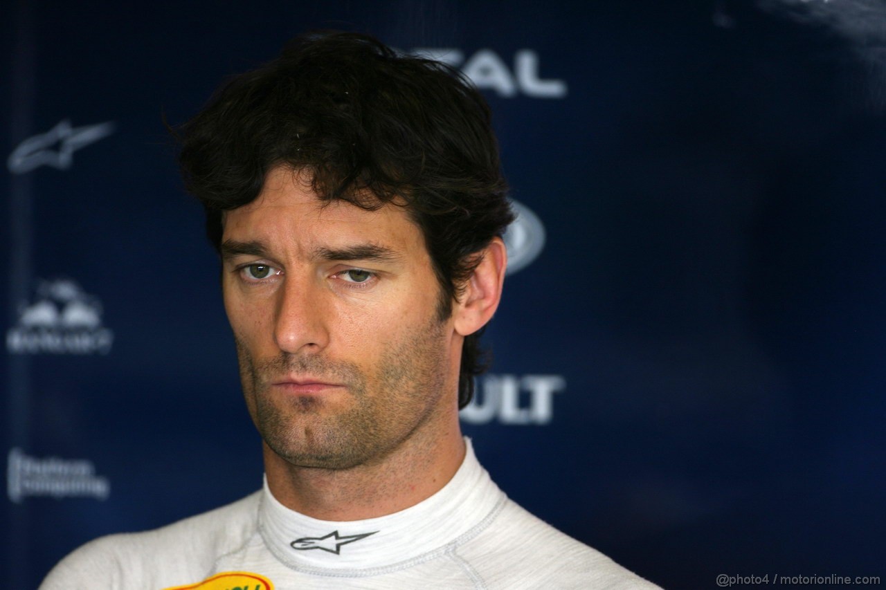 GP ABU DHABI, 12.11.2011- Prove Libere 3, Sabato, Mark Webber (AUS), Red Bull Racing, RB7 