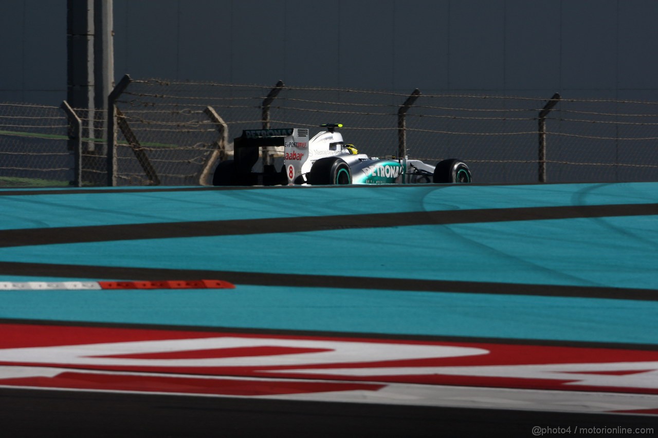GP ABU DHABI, 12.11.2011- Prove Libere 3, Sabato, Nico Rosberg (GER), Mercedes GP Petronas F1 Team, MGP W02 