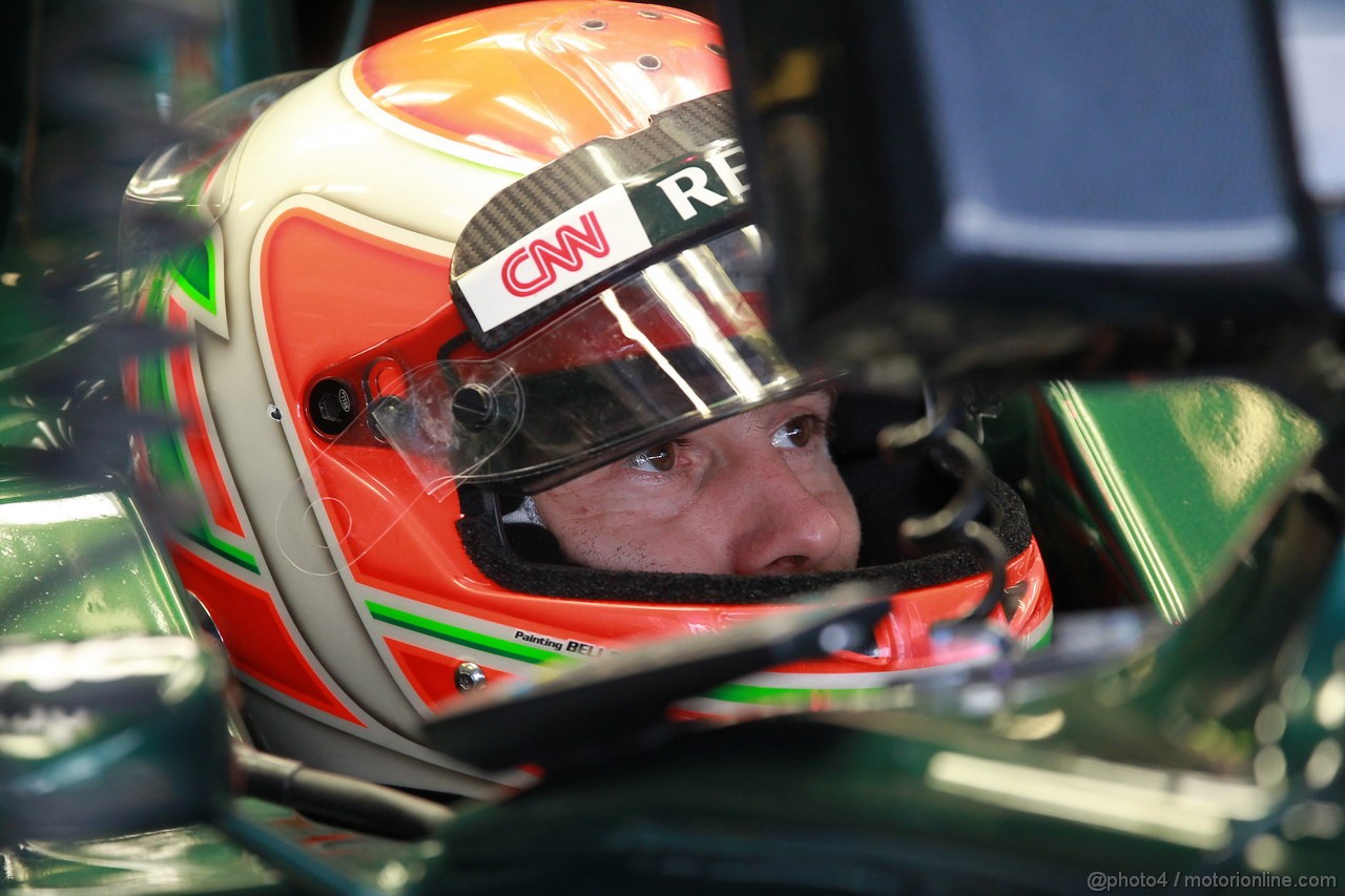 GP ABU DHABI, 12.11.2011- Prove Libere 3, Sabato, Jarno Trulli (ITA), Team Lotus, TL11 