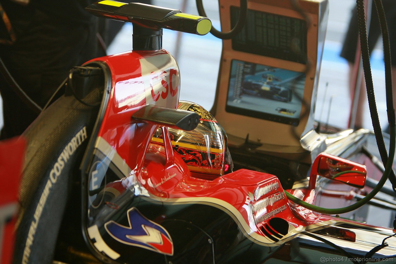 GP ABU DHABI, 12.11.2011- Prove Libere 3, Sabato, Jerome D'Ambrosio (BEL), Marussia Virgin Racing VR-02 