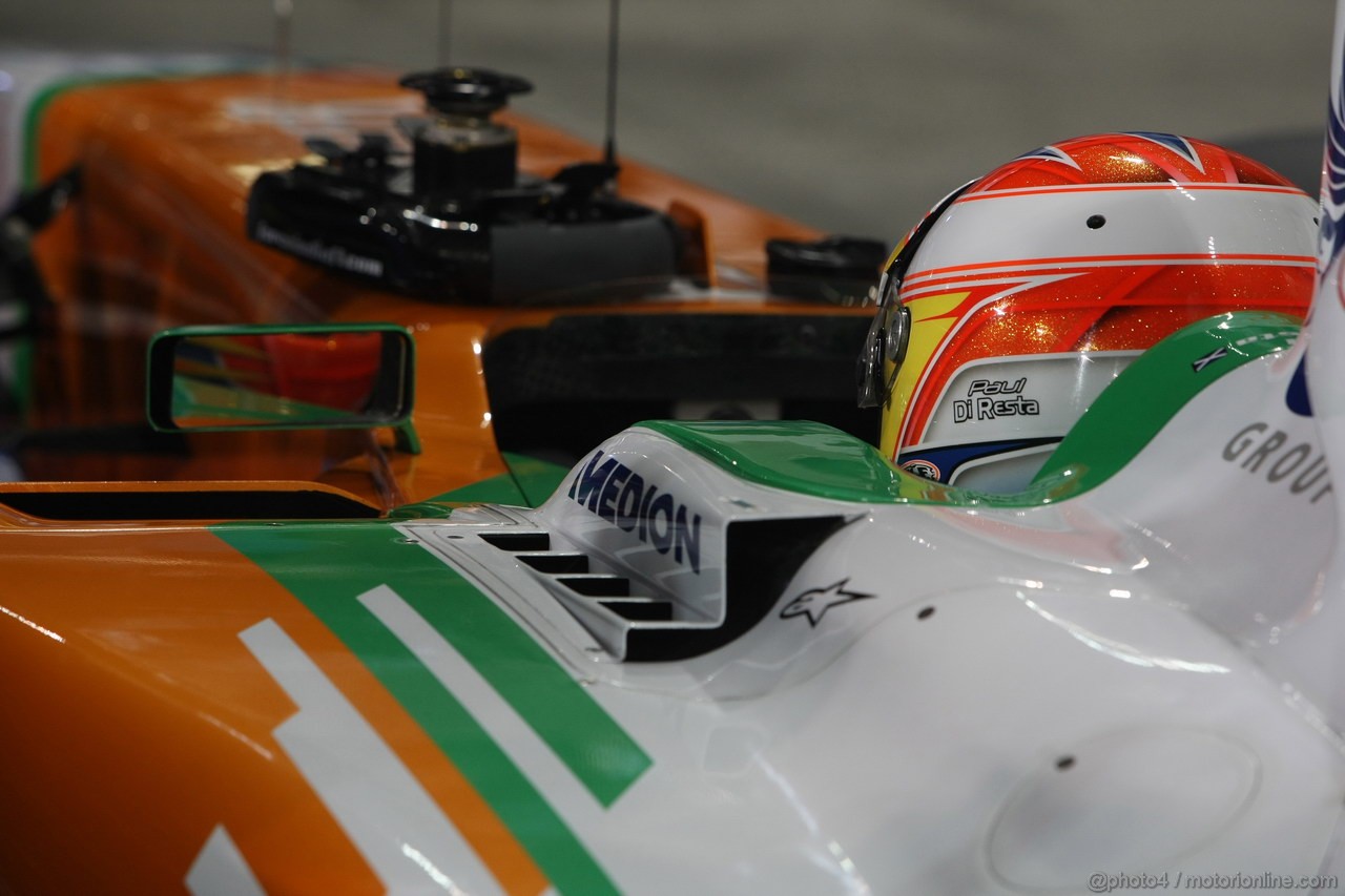 GP ABU DHABI, 12.11.2011- Qualifiche, Paul di Resta (GBR) Force India VJM04 