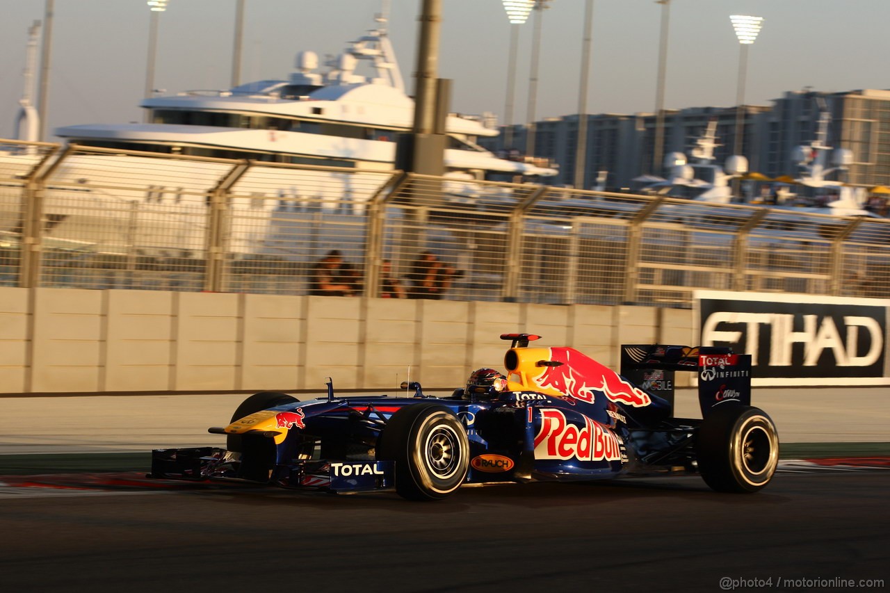 GP ABU DHABI, 12.11.2011- Qualifiche, Sebastian Vettel (GER), Red Bull Racing, RB7 