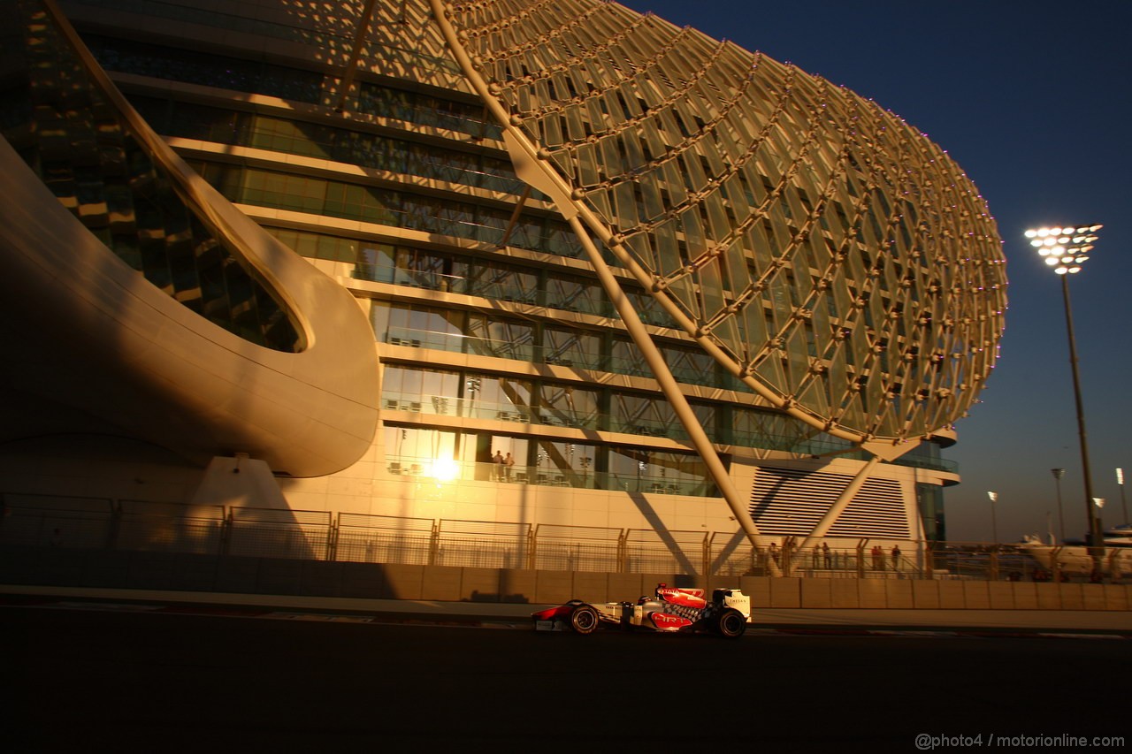 GP ABU DHABI, 12.11.2011- Qualifiche, Daniel Ricciardo (AUS), HRT Formula One Team 