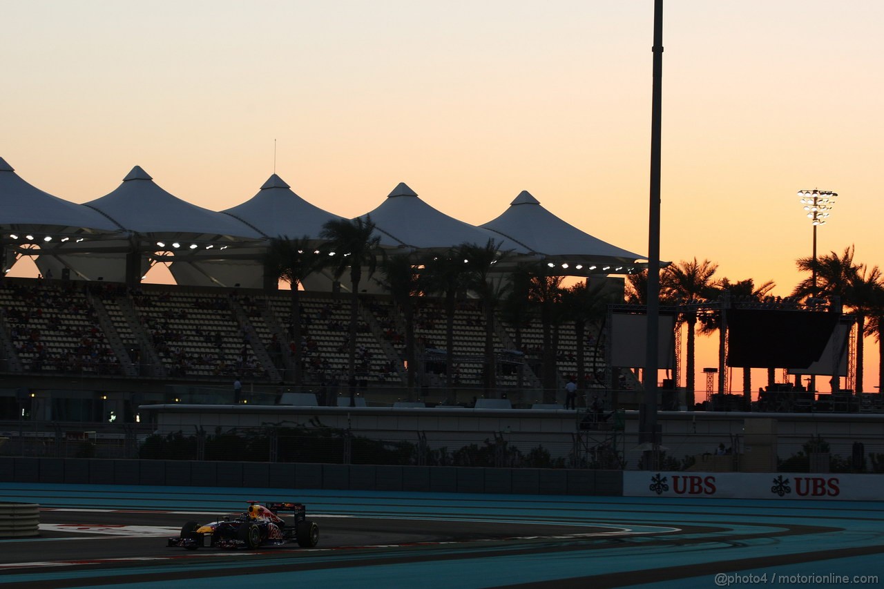 GP ABU DHABI, 12.11.2011- Qualifiche, Sebastian Vettel (GER), Red Bull Racing, RB7 
