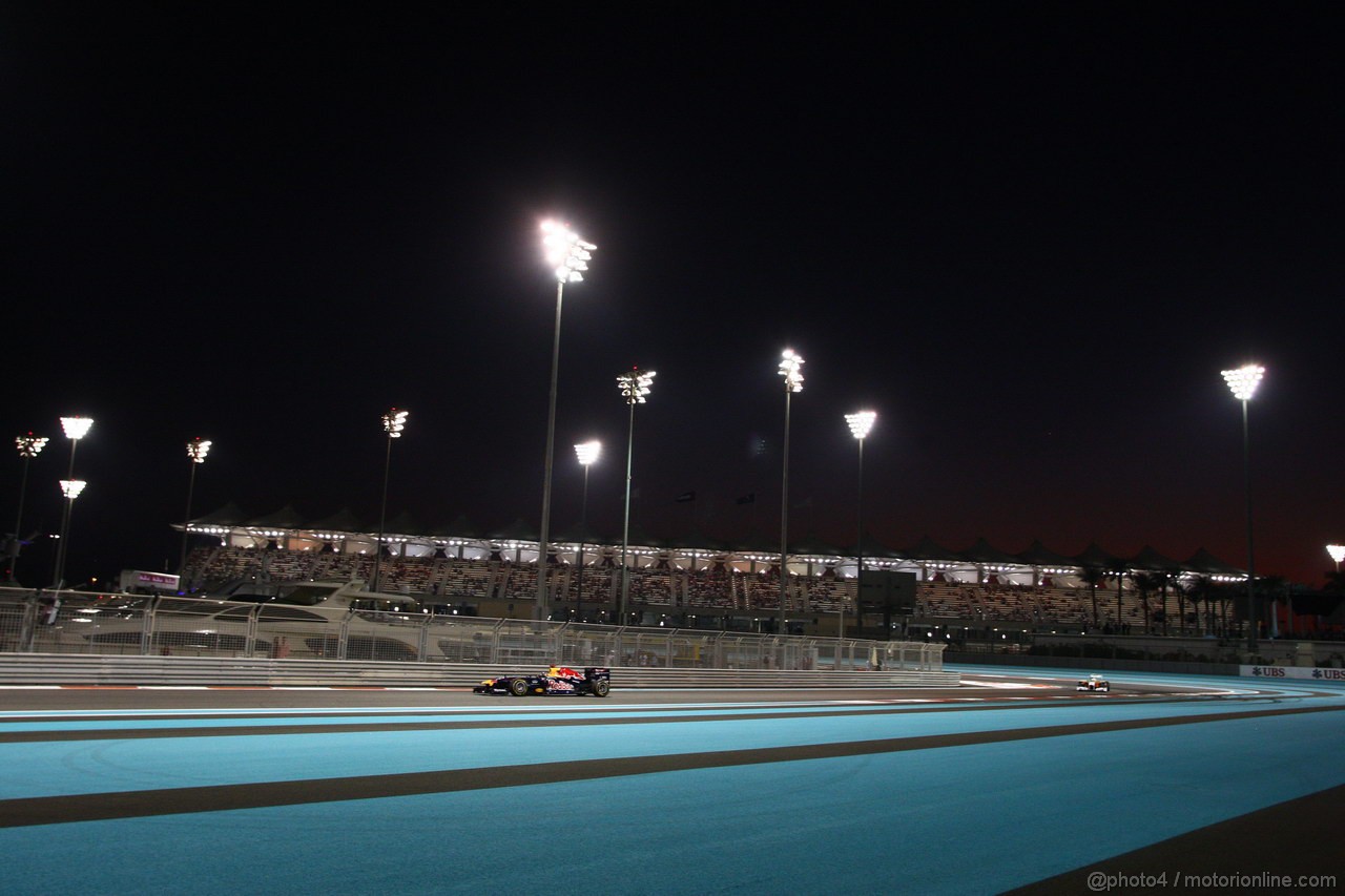 GP ABU DHABI, 12.11.2011- Qualifiche, Sebastian Vettel (GER), Red Bull Racing, RB7 