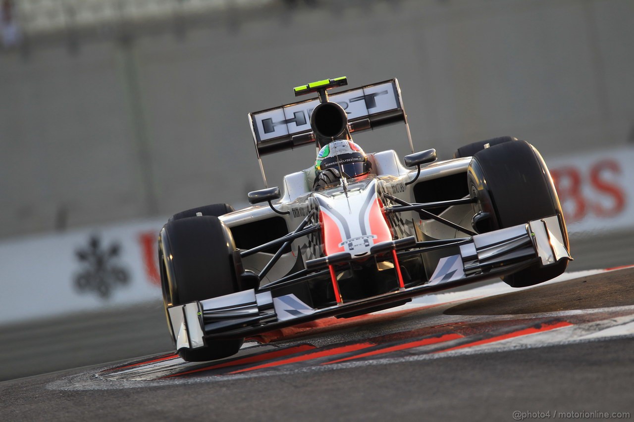 GP ABU DHABI, 12.11.2011- Qualifiche, Vitantonio Liuzzi (ITA), HRT Formula One Team 