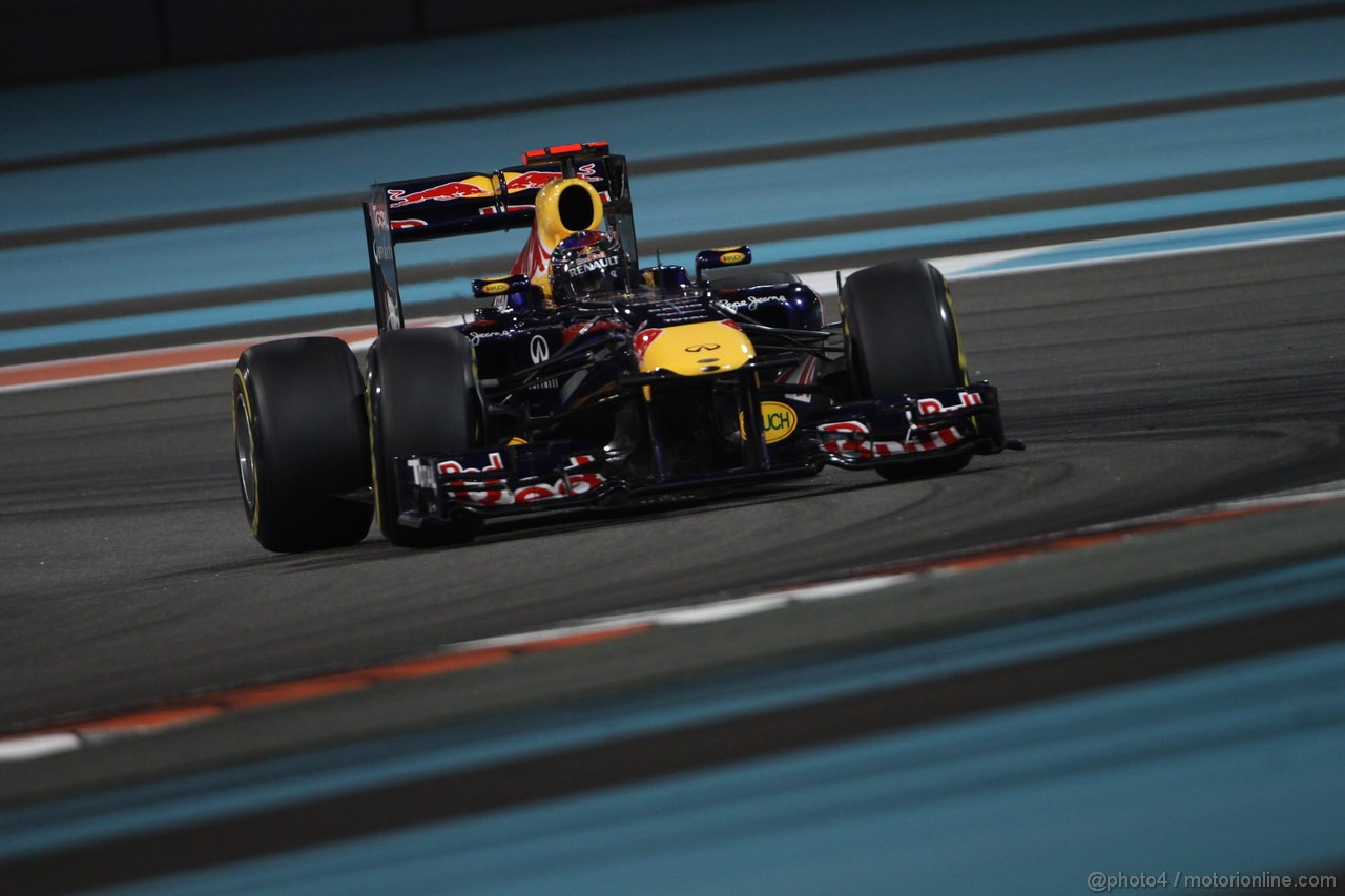 GP ABU DHABI, 12.11.2011- Qualifiche, Sebastian Vettel (GER), Red Bull Racing, RB7 
