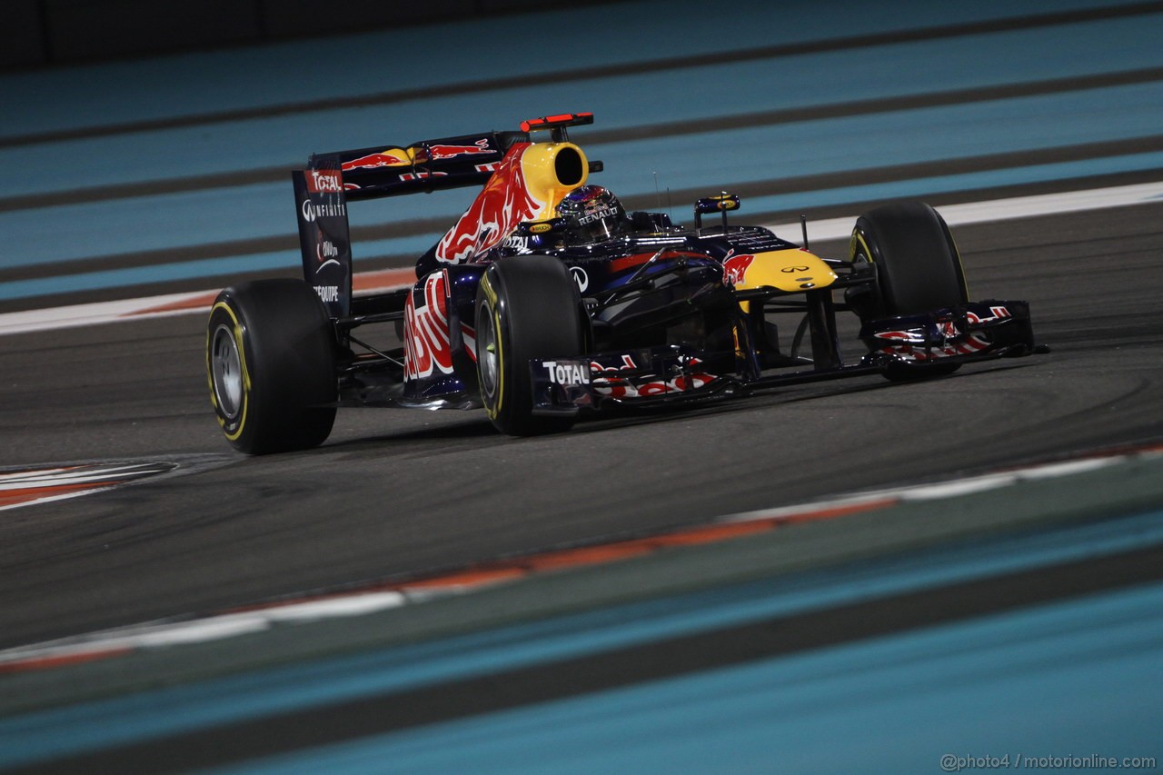 GP ABU DHABI, 12.11.2011- Qualifiche, Sebastian Vettel (GER), Red Bull Racing, RB7 