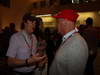 GP ABU DHABI, 12.11.2011- Paul McCartney e Nikki Lauda (AU) 