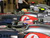 GP ABU DHABI, 12.11.2011- Qualifiche, Jenson Button (GBR), McLaren  Mercedes, MP4-26 e Lewis Hamilton (GBR), McLaren  Mercedes, MP4-26 