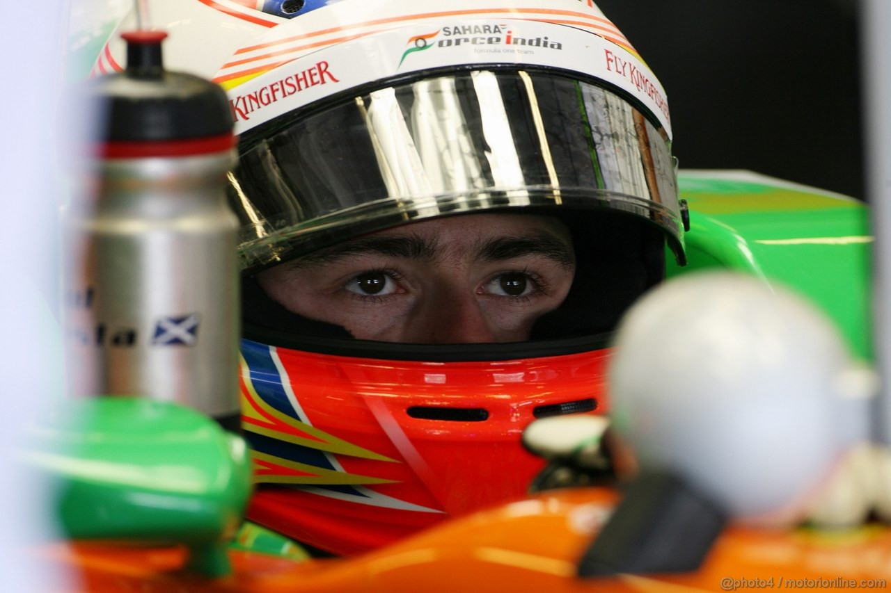 GP ABU DHABI, 11.11.2011- Prove Libere 1, Venerdi', Paul di Resta (GBR) Force India VJM04