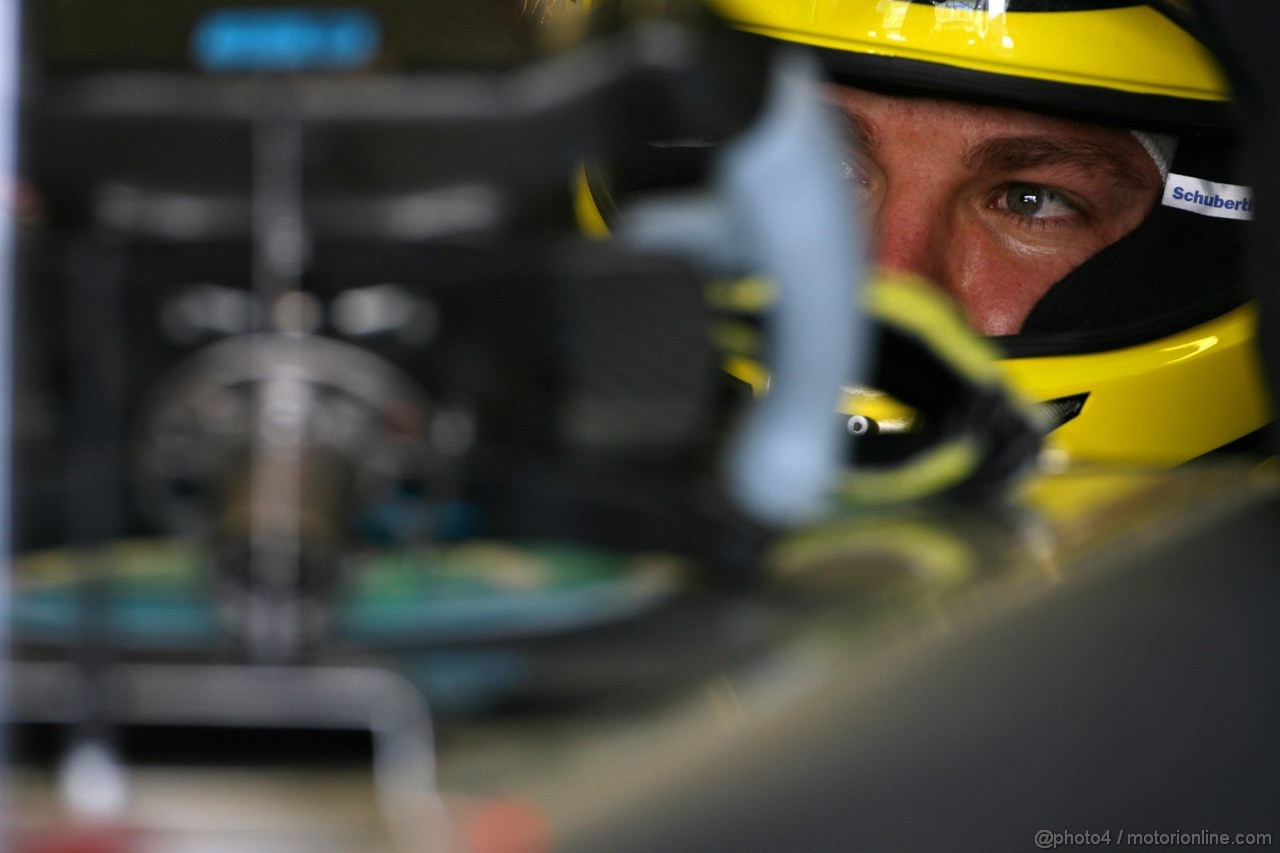 GP ABU DHABI, 11.11.2011- Prove Libere 1, Venerdi', Nico Rosberg (GER), Mercedes GP Petronas F1 Team, MGP W02