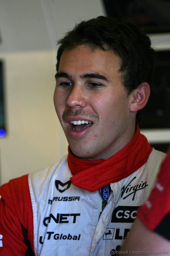 GP ABU DHABI, 11.11.2011- Prove Libere 1, Venerdi', Robert Wickens (CAN), Marussia Virgin Racing VR-02 Test driver