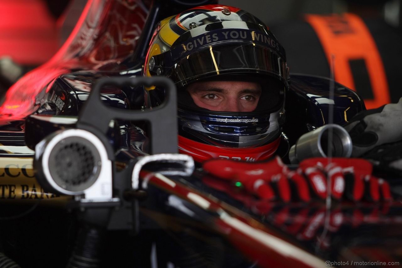 GP ABU DHABI, 11.11.2011- Prove Libere 1, Venerdi', Jean-Eric Vergne (FRA), Test Driver, Scuderia Toro Rosso, STR6  