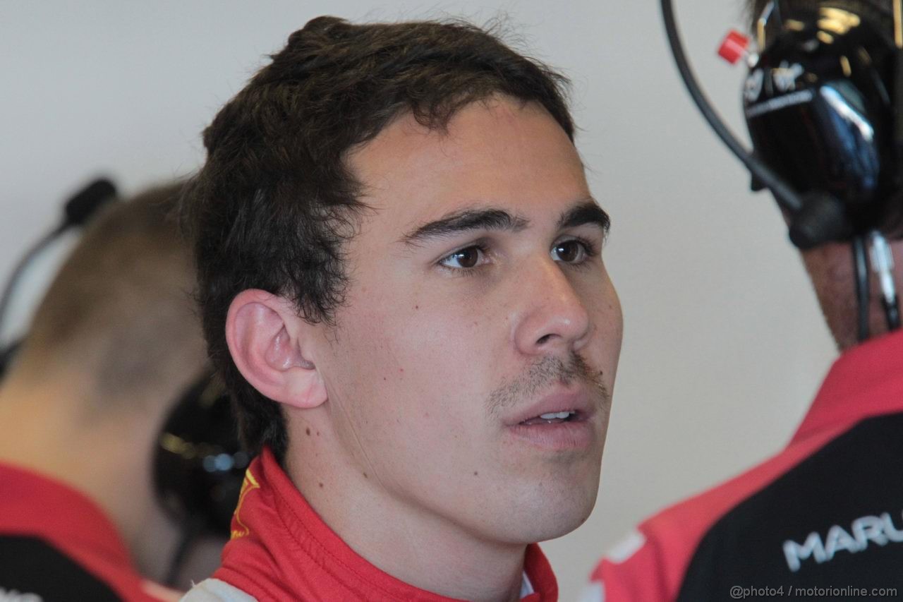 GP ABU DHABI, 11.11.2011- Prove Libere 1, Venerdi', Robert Wickens (CAN), Test driver, Marussia Virgin Racing VR-02
