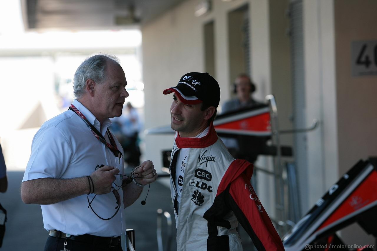 GP ABU DHABI, 11.11.2011- Prove Libere 1, Venerdi', Timo Glock (GER), Marussia Virgin Racing VR-02 