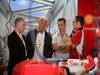 GP ABU DHABI, 11.11.2011- Prove Libere 1, Venerdi', Piero Ferrari (ITA), vice-president Ferrari, Marcello Lippi, Fabio Cannavaro (ITA) e Stefano Domenicali (ITA), Team Principal 