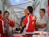 GP ABU DHABI, 11.11.2011- Prove Libere 1, Venerdi', Fernando Alonso (ESP), Ferrari, F-150 Italia, Marcello Lippi (ITA) e Fabio Cannavaro (ITA)