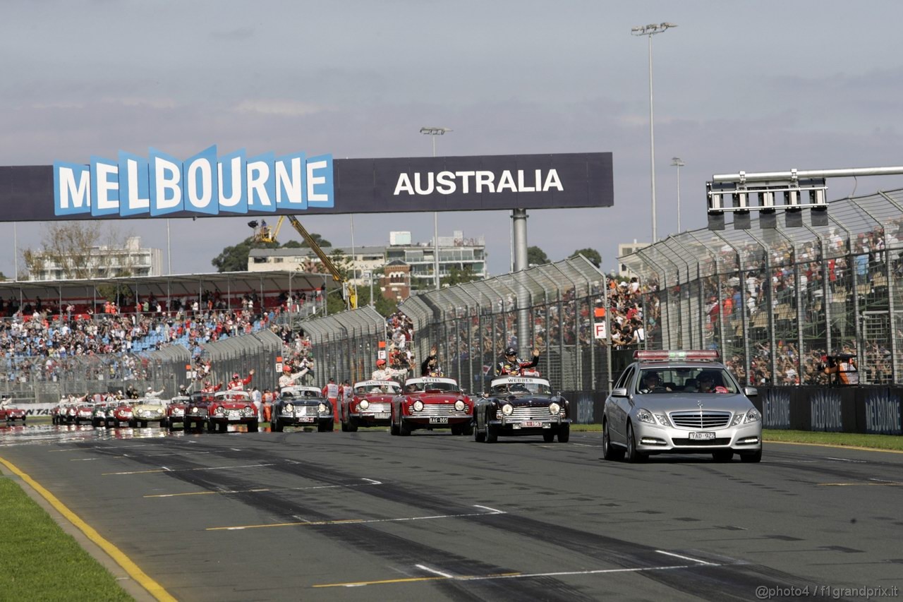 GP AUSTRALIA, 27.03.2011- Drivers Parade  