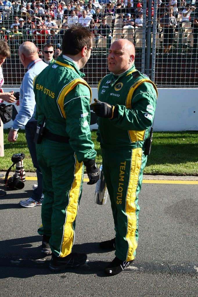 GP AUSTRALIA, 27.03.2011- Gara, Mechanics Team Lotus, TL11 