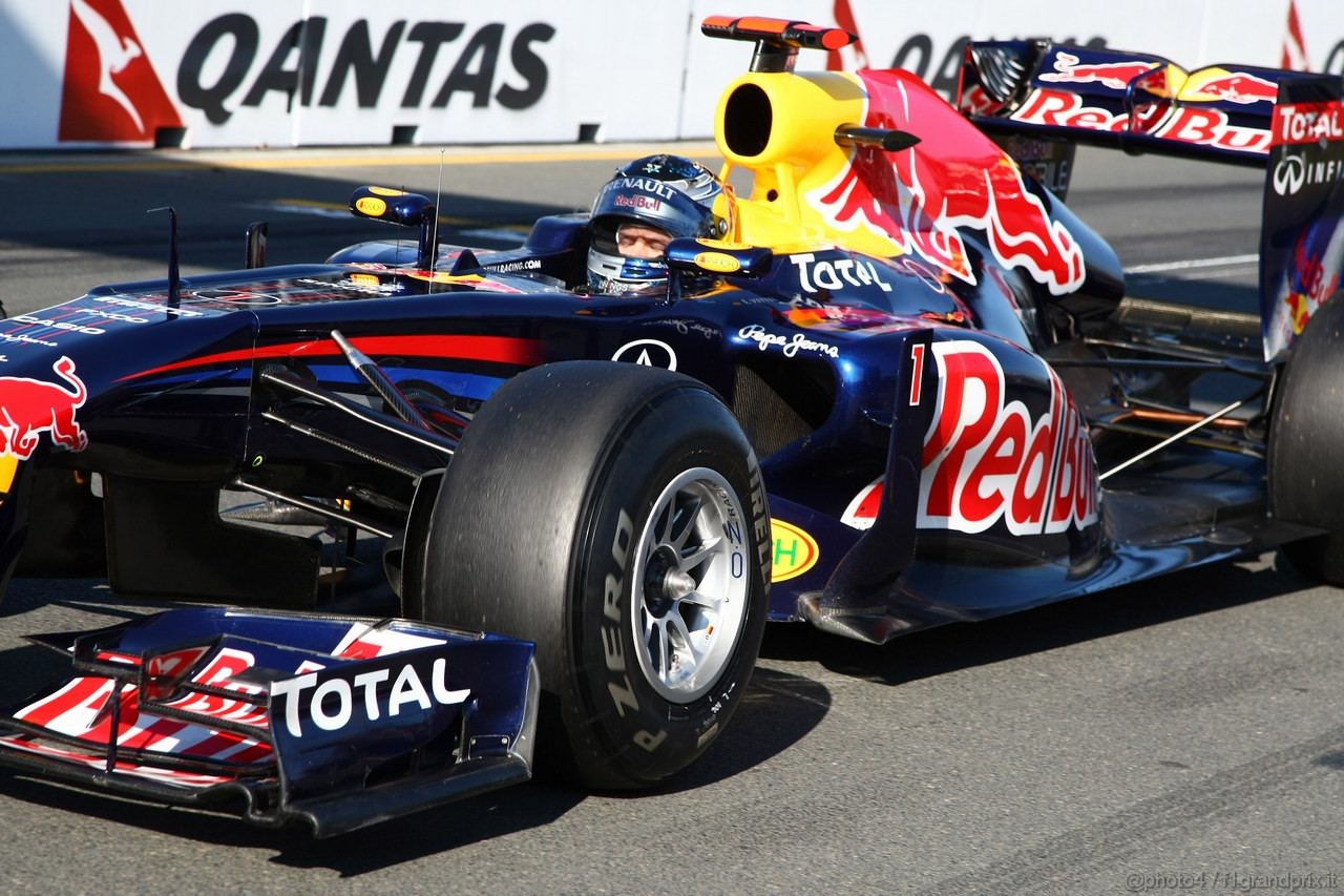 GP AUSTRALIA, 27.03.2011- Gara, Sebastian Vettel (GER), Red Bull Racing, RB7 