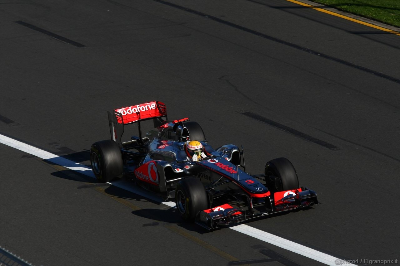 GP AUSTRALIA, 27.03.2011- Gara, Lewis Hamilton (GBR), McLaren  Mercedes, MP4-26 