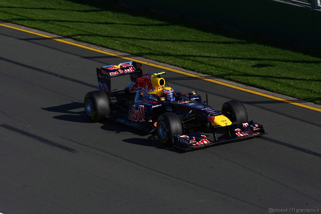 GP AUSTRALIA, 27.03.2011- Gara, Mark Webber (AUS), Red Bull Racing, RB7 