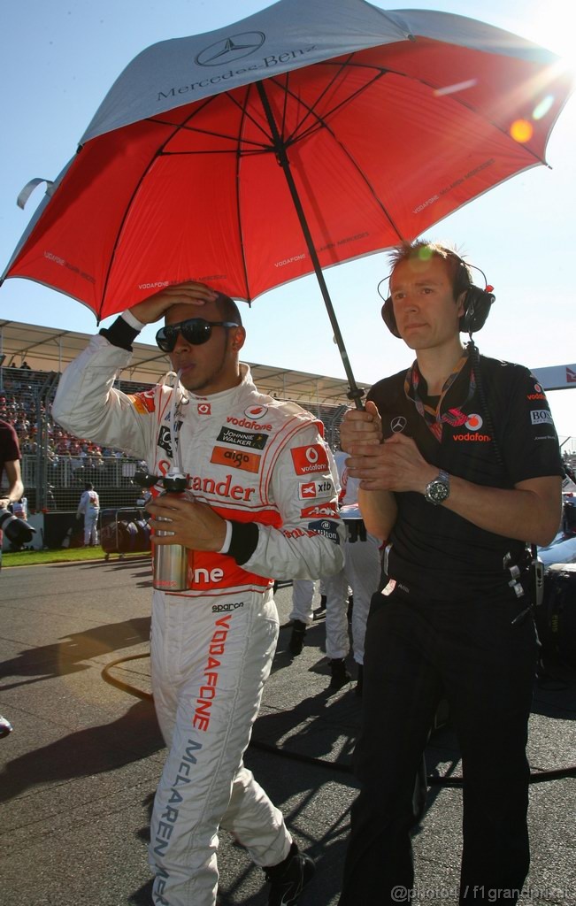 GP AUSTRALIA, 27.03.2011- Gara, Lewis Hamilton (GBR), McLaren  Mercedes, MP4-26 