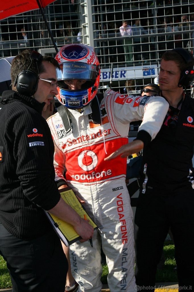 GP AUSTRALIA, 27.03.2011- Gara, Jenson Button (GBR), McLaren  Mercedes, MP4-26 
