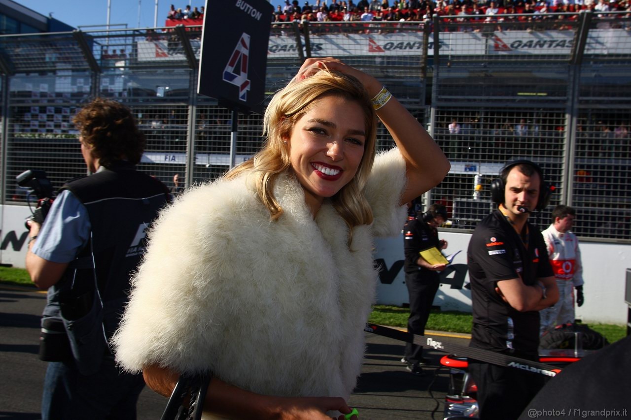 GP AUSTRALIA, 27.03.2011- Gara, Ashley Hart (AUS) Australian Grand Prix Ambassador