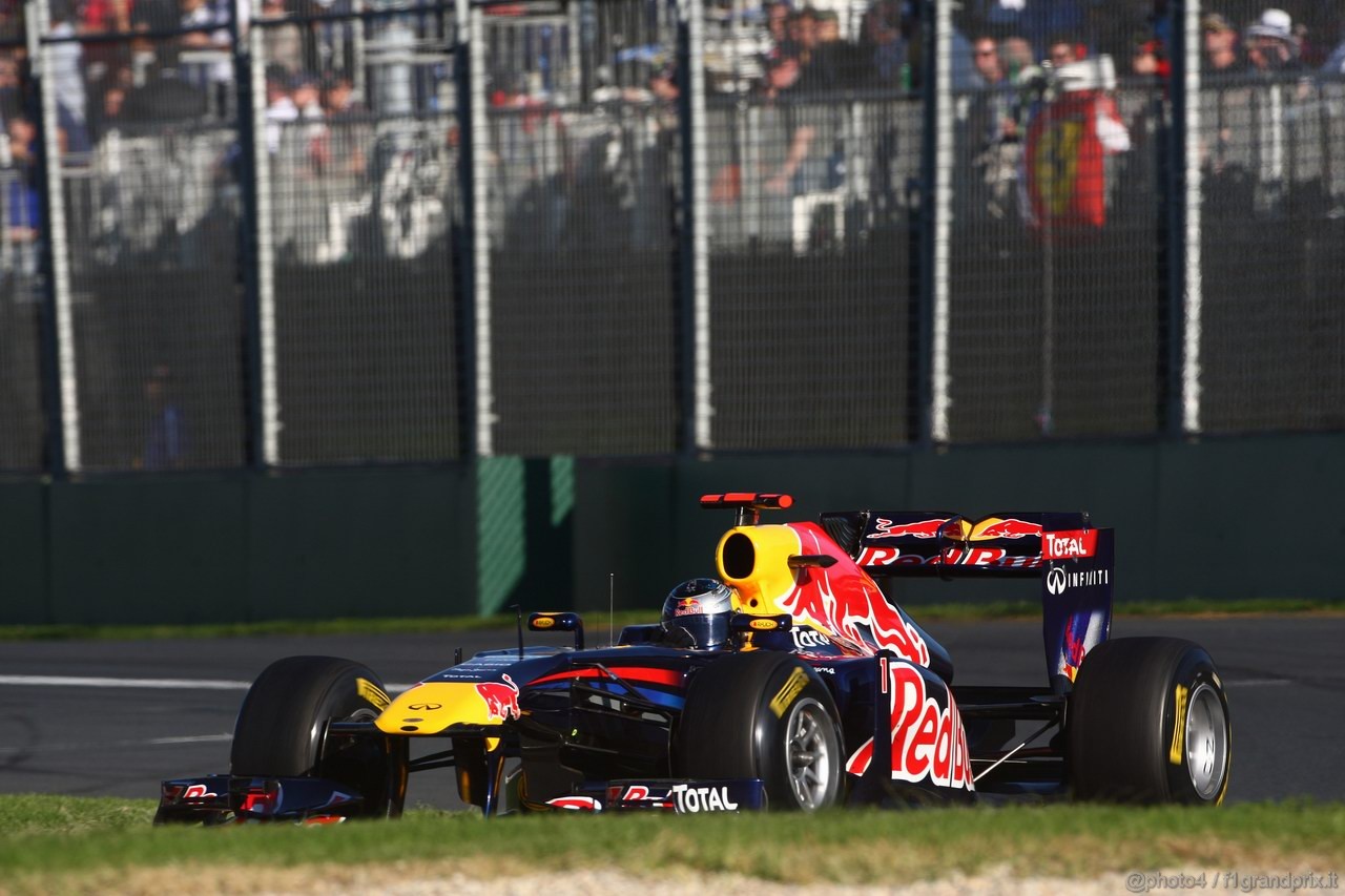 GP AUSTRALIA, 27.03.2011- Gara, Sebastian Vettel (GER), Red Bull Racing, RB7 