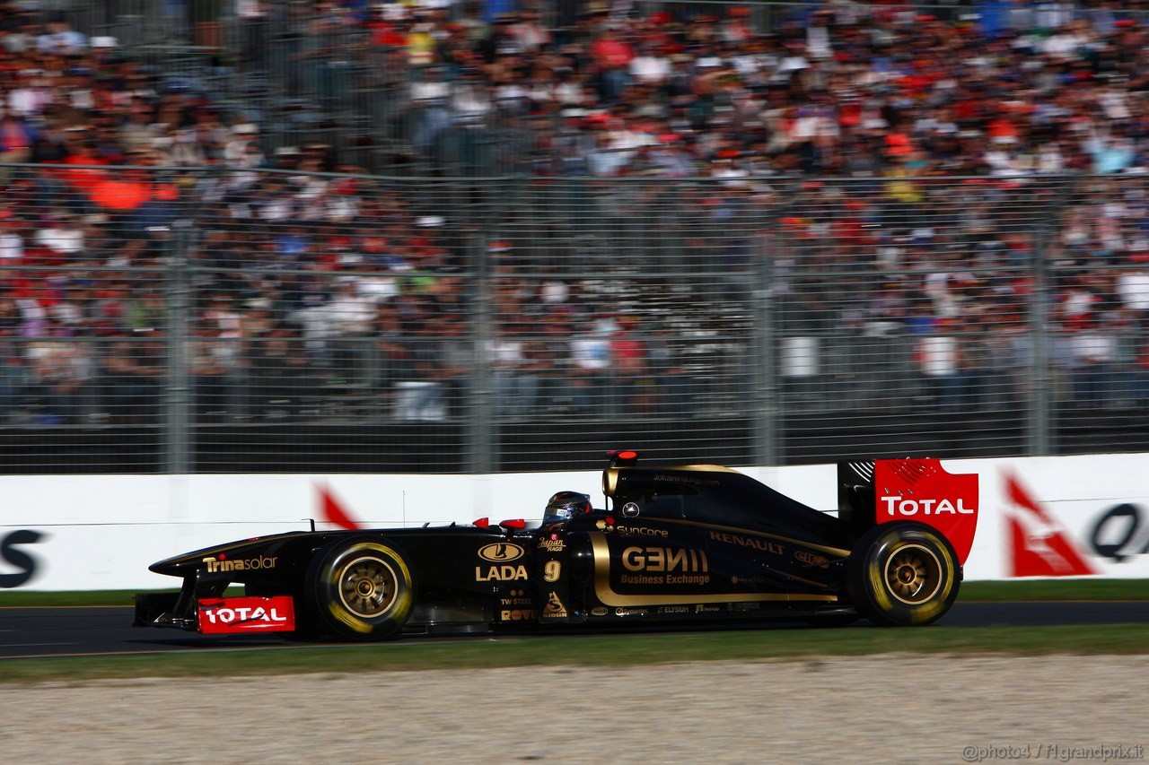 GP AUSTRALIA, 27.03.2011- Gara, Nick Heidfeld (GER) Lotus Renault GP R31  
