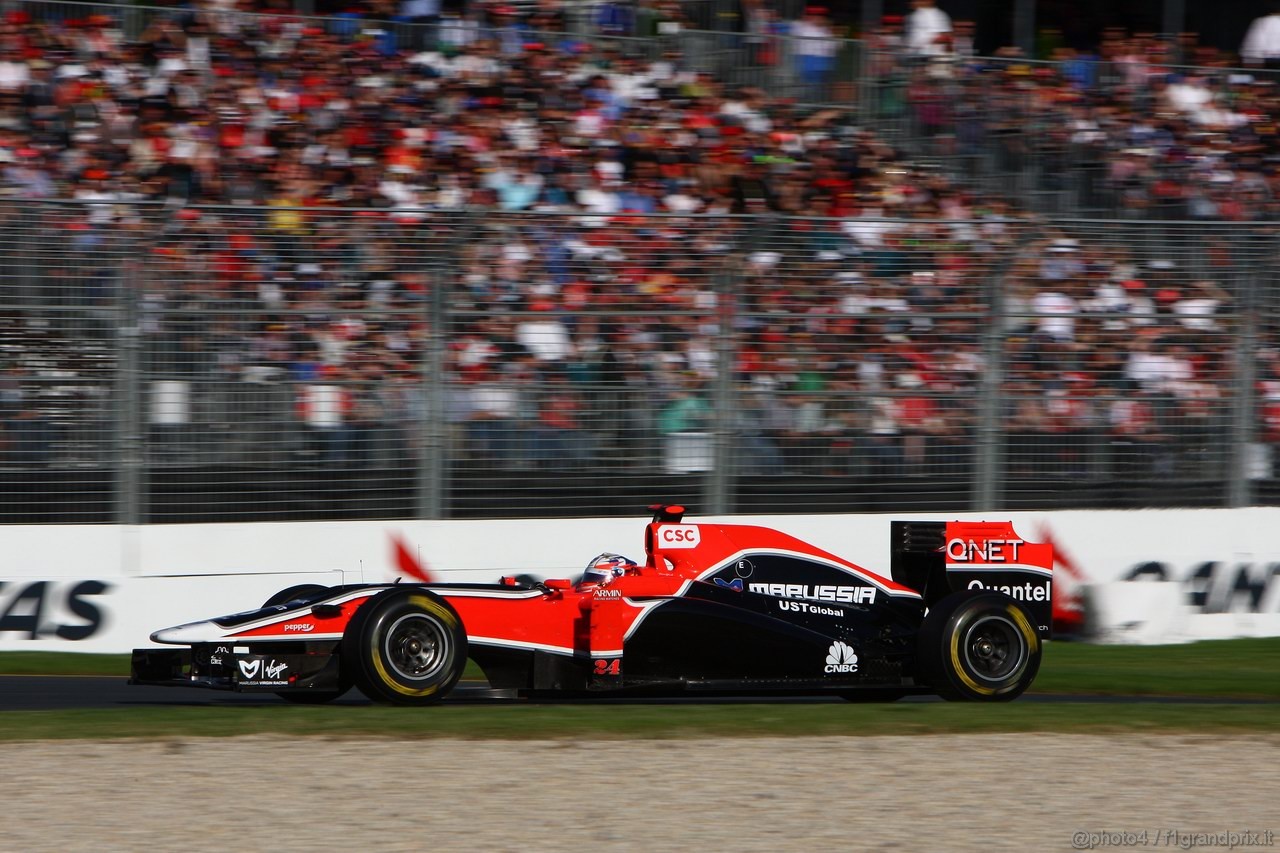GP AUSTRALIA, 27.03.2011- Gara, Timo Glock (GER), Marussia Virgin Racing VR-02 