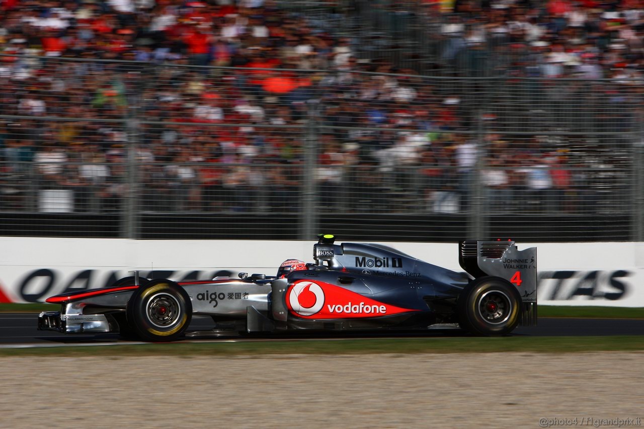 GP AUSTRALIA, 27.03.2011- Gara, Jenson Button (GBR), McLaren  Mercedes, MP4-26 