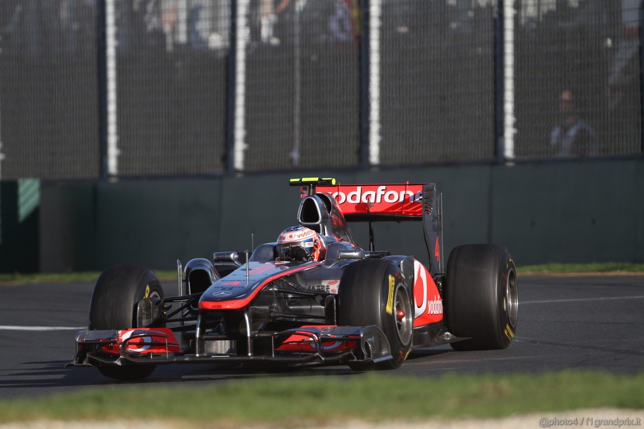 GP AUSTRALIA, 27.03.2011- Gara, Jenson Button (GBR), McLaren  Mercedes, MP4-26 