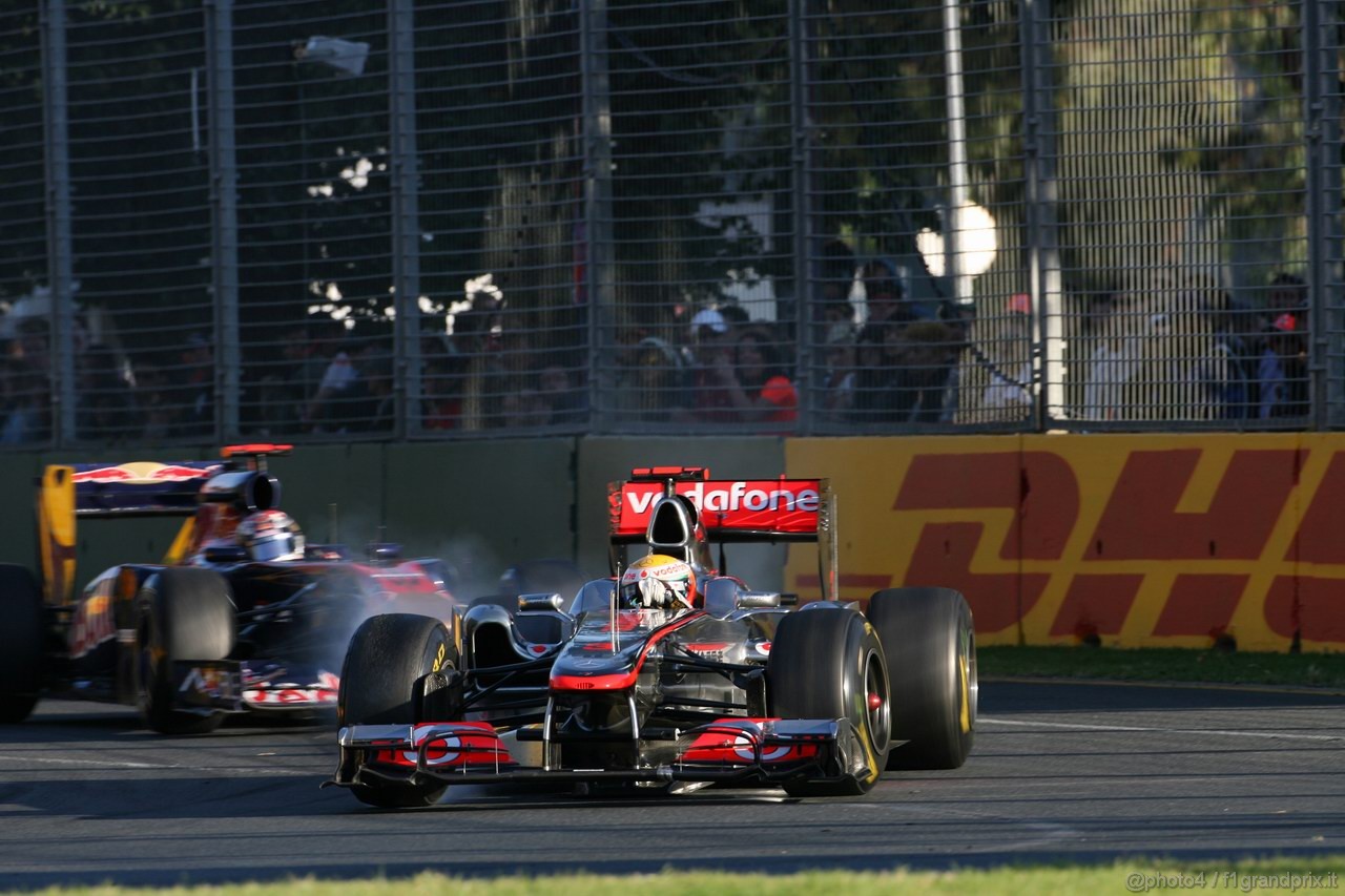 GP AUSTRALIA, 27.03.2011- Gara, Lewis Hamilton (GBR), McLaren  Mercedes, MP4-26 