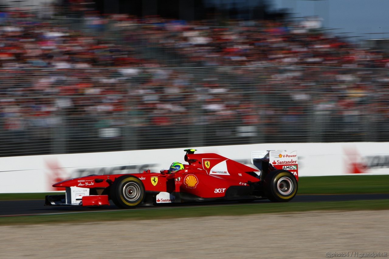 GP AUSTRALIA, 27.03.2011- Gara, Felipe Massa (BRA), Ferrari, F-150 Italia 