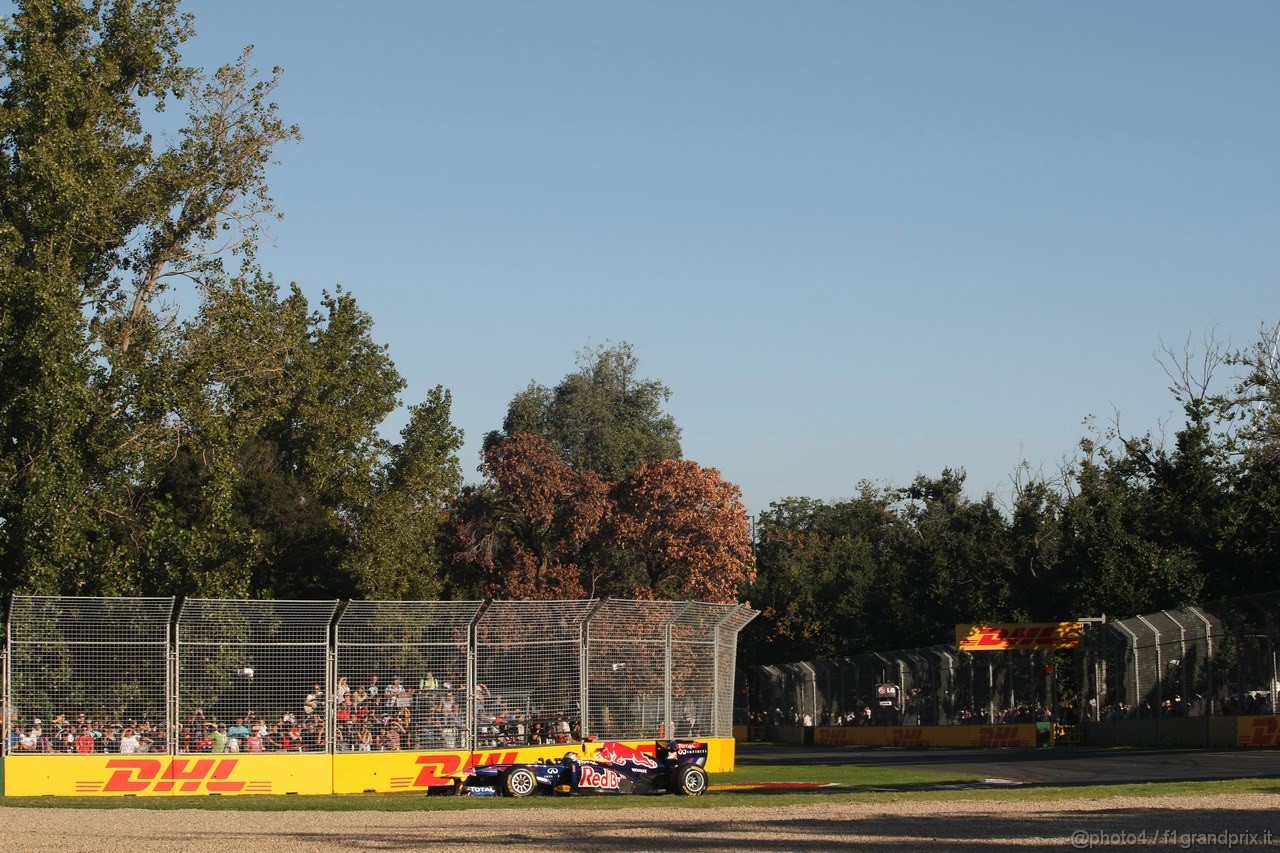 GP AUSTRALIA, 27.03.2011- Gara, Sebastian Vettel (GER), Red Bull Racing, RB7 