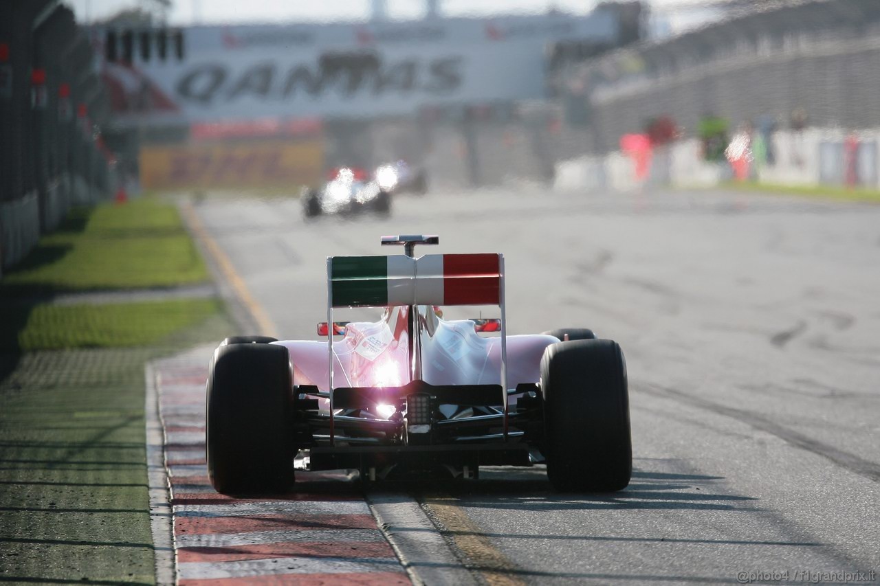 GP AUSTRALIA, 27.03.2011- Gara, Fernando Alonso (ESP), Ferrari, F-150 Italia 